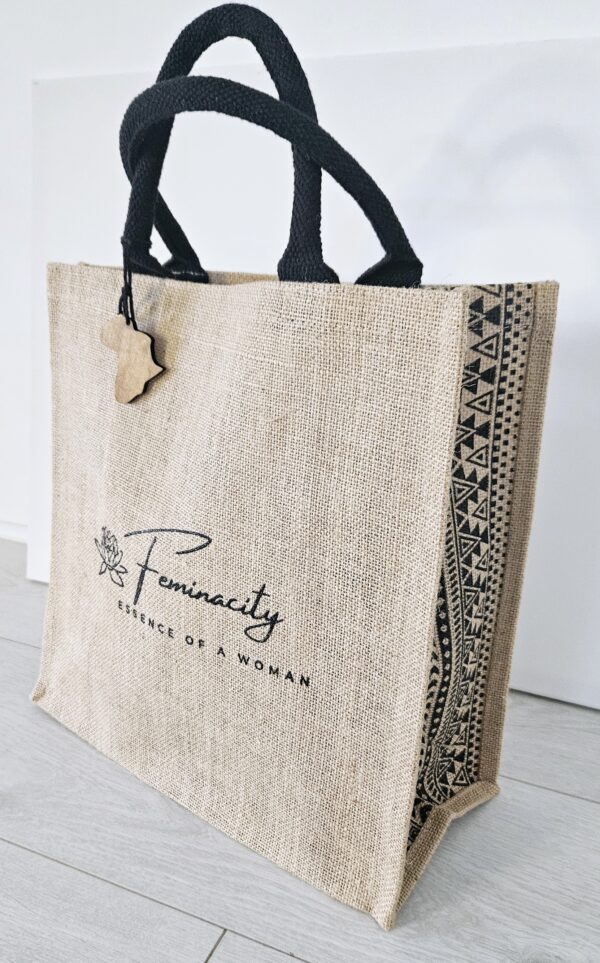 Polka Jute Tote