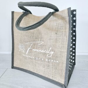 Polka Jute Tote